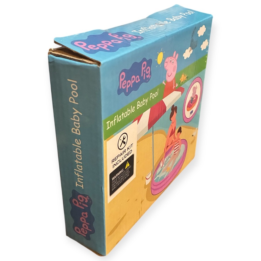 NIB Peppa Pig Inflatable Baby Pool - Pink - Picture 5 of 8